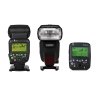 Externý systémový blesk YONGNUO YN600EX-RT Canon, GN60 + riadiaca jednotka YN-E3-RT