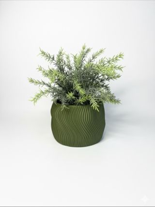 WAVE PLANTER Štýlový 3D tlačený kvetináč, ktorý zaujme svojou charakteristickou vlnovou textúrou. Jeho plynulé línie...