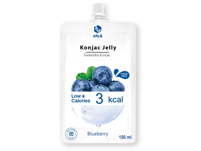 konjac gel blueberry