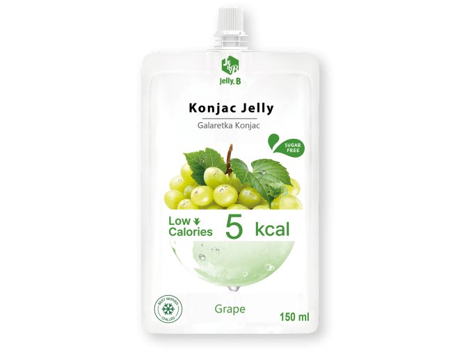 konjac gel grape