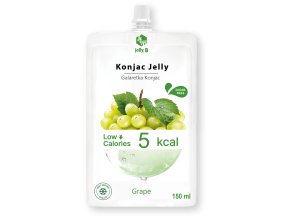 konjac gel grape