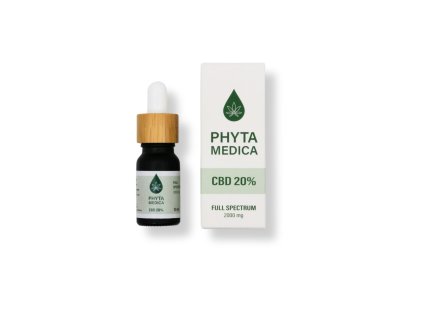 CBD olej 20 % Full Spectrum PHYTA MEDICA 10ml konopné kvapky