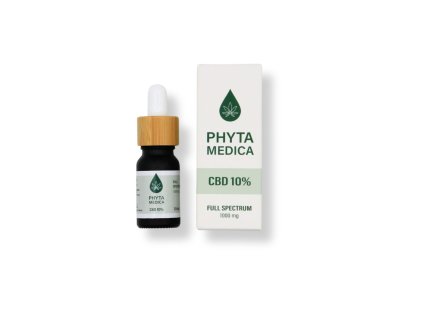 CBD olej 10 % Full Spectrum PHYTA MEDICA 10ml konopné kvapky