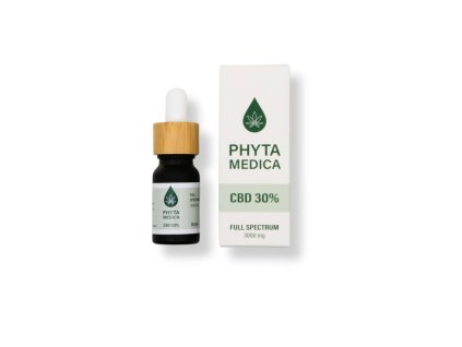 CBD olej 30 % Full Spectrum PHYTA MEDICA 10ml konopné kvapky