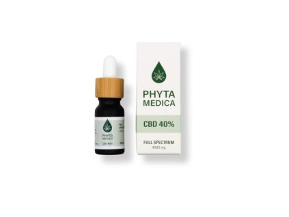 CBD olej 40 % Full Spectrum PHYTA MEDICA 10ml konopné kvapky