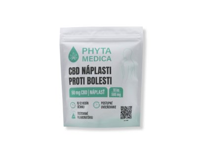 CBD naplasti proti bolesti 500 mg 10ks PHYTA MEDICA