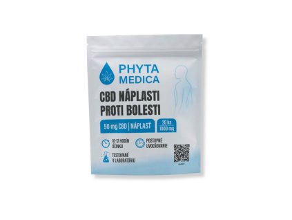 CBD naplasti proti bolesti 1000 mg 20ks PHYTA MEDICA