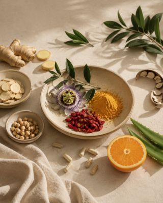 Poznejte 16 ingrediencí ukrytých v PhytoChi. 🌿 Od kořenů a plodů až po houby a rostliny tradiční čínské bylinné péče....