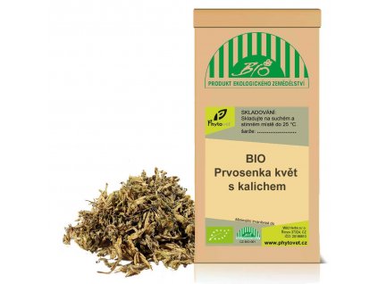 BIO Prvosenka květ s kalichem