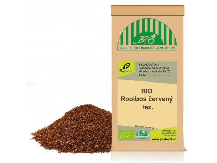 BIO Rooibos červený řez.