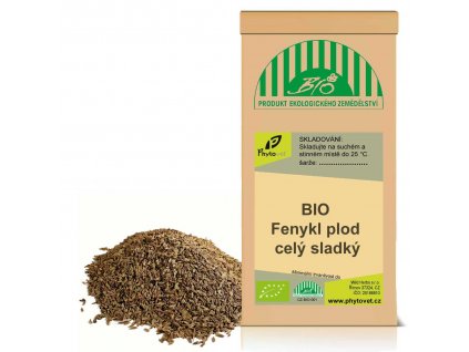 BIO Fenykl plod celý sladký