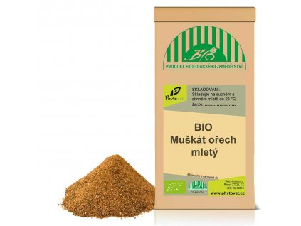 BIO Muškát ořech mletý