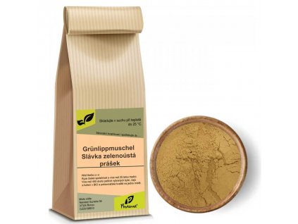 Grünlippmuschel Slávka zelenoústá prášek