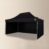 EXCLUSIVE alu Pawilon Eventowy (SÁTOR MÉRETE 2x2m, Szín Fekete)