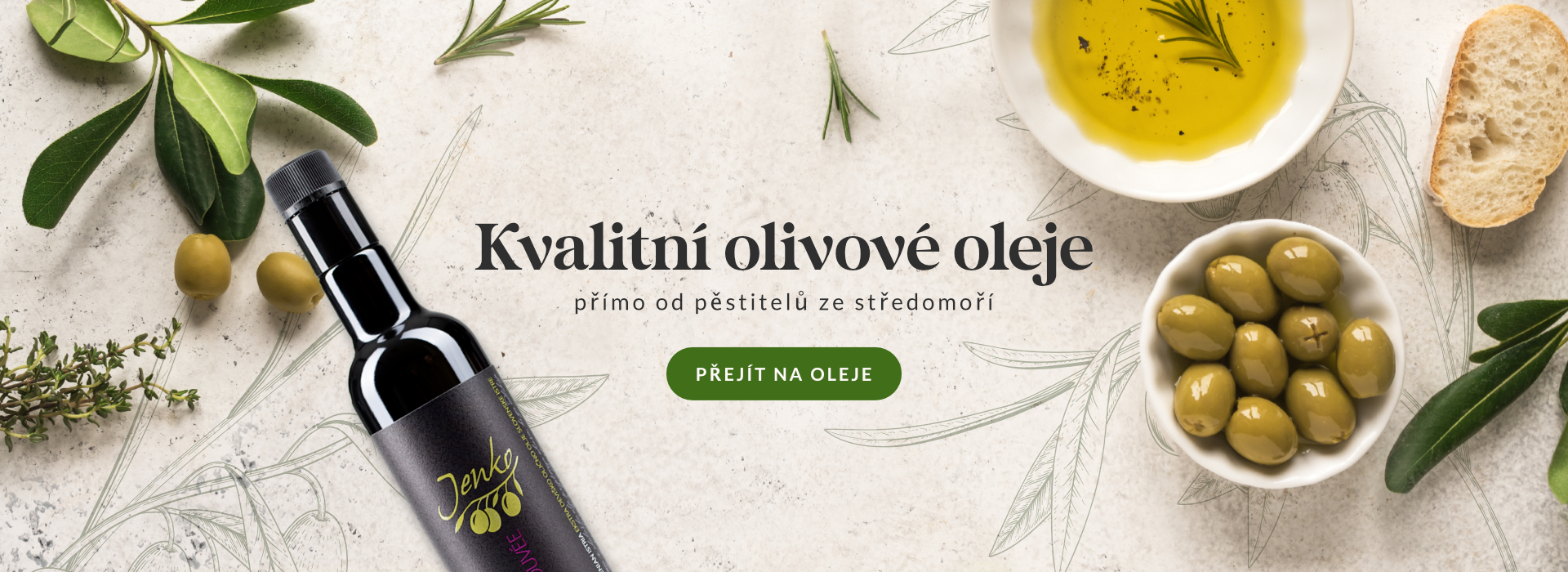Kvalitní olivové oleje