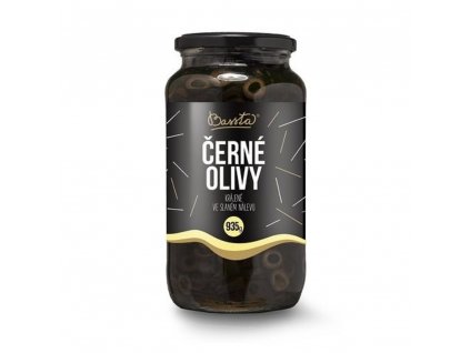 Olivy černé celé BP 935g /6x