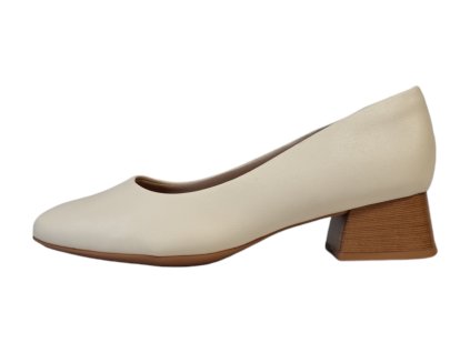 Piccadilly dámské lodičky 160055-72 krémové