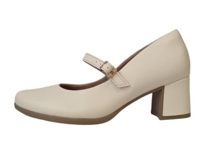 Piccadilly dámské lodičky 654021-56 krémové