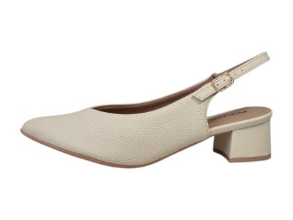 Piccadilly dámské lodičky 739031-97 krémové