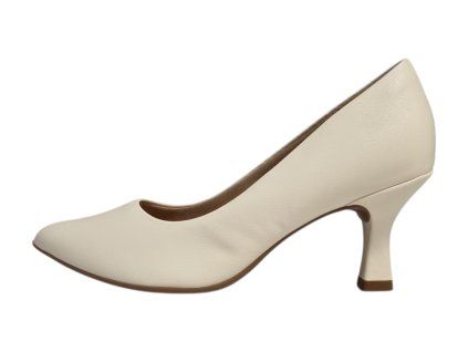Piccadilly dámské lodičky 745221-14 krémové