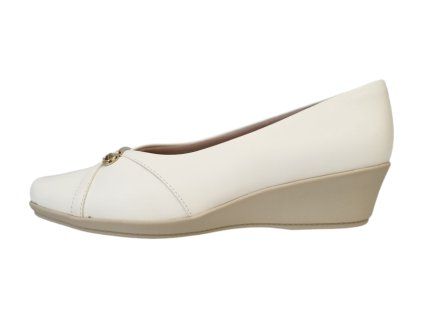 Piccadilly dámské lodičky Joanete 143163-2 krémové