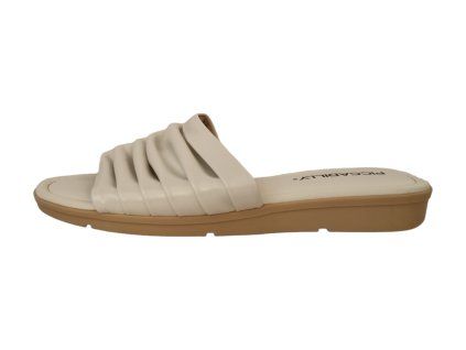 Piccadilly dámské pantofle 401246-2 white