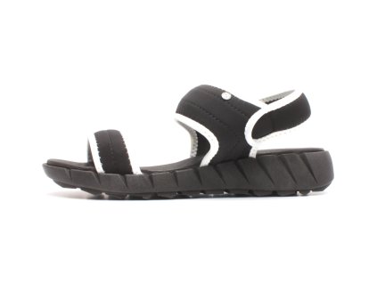 Piccadilly dámské sandály 215005-8 černobílé