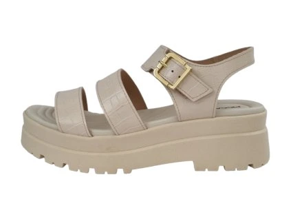 Piccadilly dámské sandály 219003-6 krémové