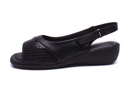 Piccadilly dámské sandály Joanete 416063-8 černé