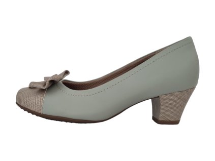 Piccadilly lodičky 111086-10 světle zelené