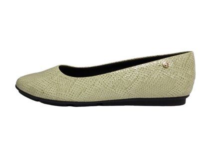 Piccadilly MAXI baleríny 122005-1 SNAKE světle zelené