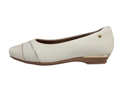 Piccadilly MAXI dámské baleríny 147274-1 krémové