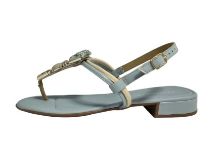 Piccadilly sandály 558028-4 bleděmodré