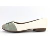Piccadilly dámské baleríny 251065-4 bílé/zelené