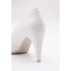 Piccadilly lodičky bílé úzký podpatek