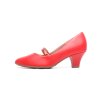 Piccadilly dámské lodičky 703016-65 červené