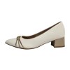 Piccadilly dámské lodičky 739025-8 krémové