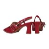 Piccadilly dámské lodičky 764008-3 červené