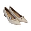 Piccadilly dámské lodičky Joanete 739064-7 krémové