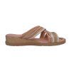 Piccadilly dámské pantofle 458031-1 peach