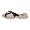Piccadilly dámské pantofle 572019-1 navy off white