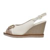 Piccadilly dámské sandály 428025-3 bílé