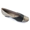 Piccadilly MAXI dámské baleríny Joanete 147143-1 šedo/černá