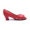 Piccadilly MAXI dámské lodičky 714093 červené