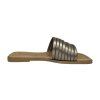 Piccadilly pantofle 355008-2 hematite