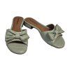 Piccadilly pantofle 558007-25 napa croco menta