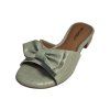 Piccadilly pantofle 558007-25 napa croco menta