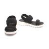 Piccadilly sandály 215005-6 černé s bílou