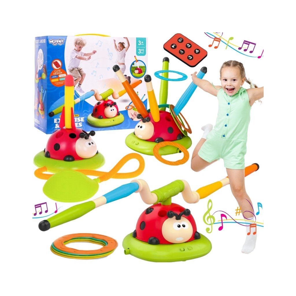 Dětská zahradní hra zručnosti Beruška 3v1