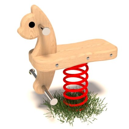 Pružinová houpačka kočka